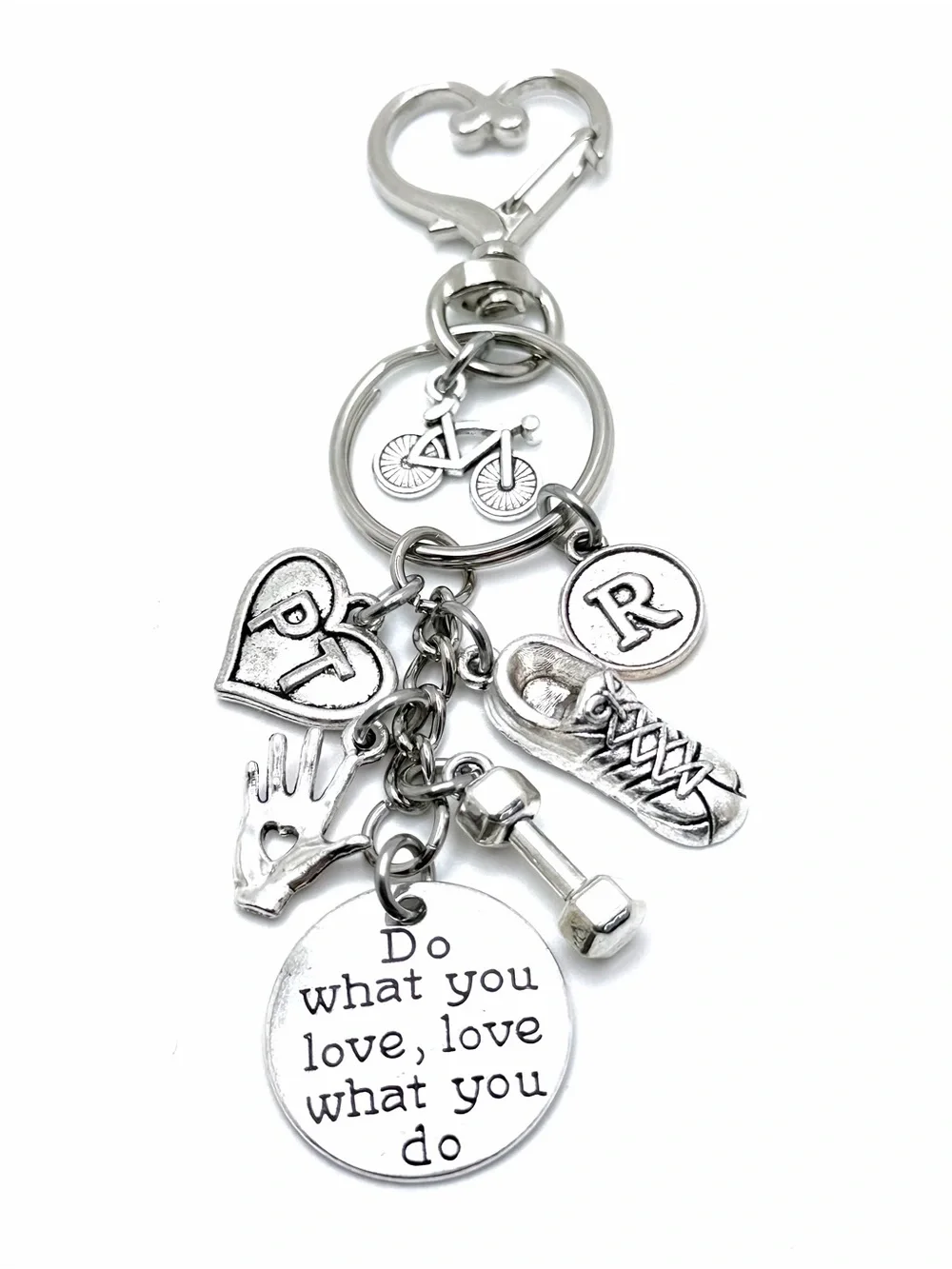 Physical Therapist Keychain Bag Charm